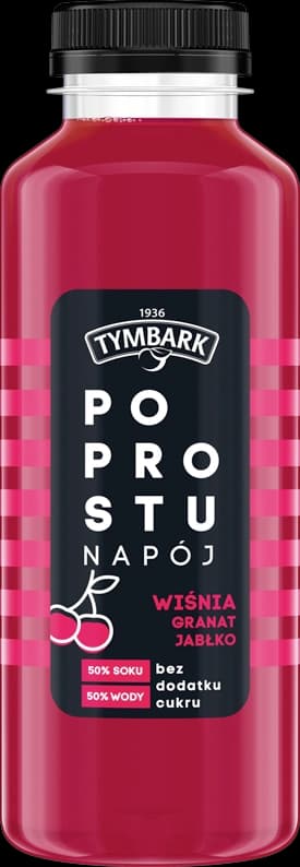 TYMBARK PO PROSTU Napój wiśnia granat 400 ml