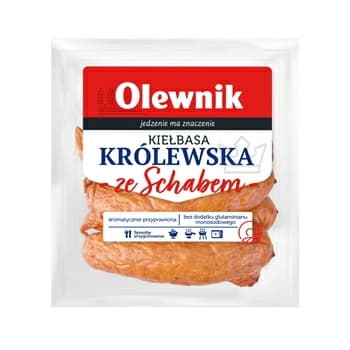 OLEWNIK Kiełbasa królewska ze schabem 900 g