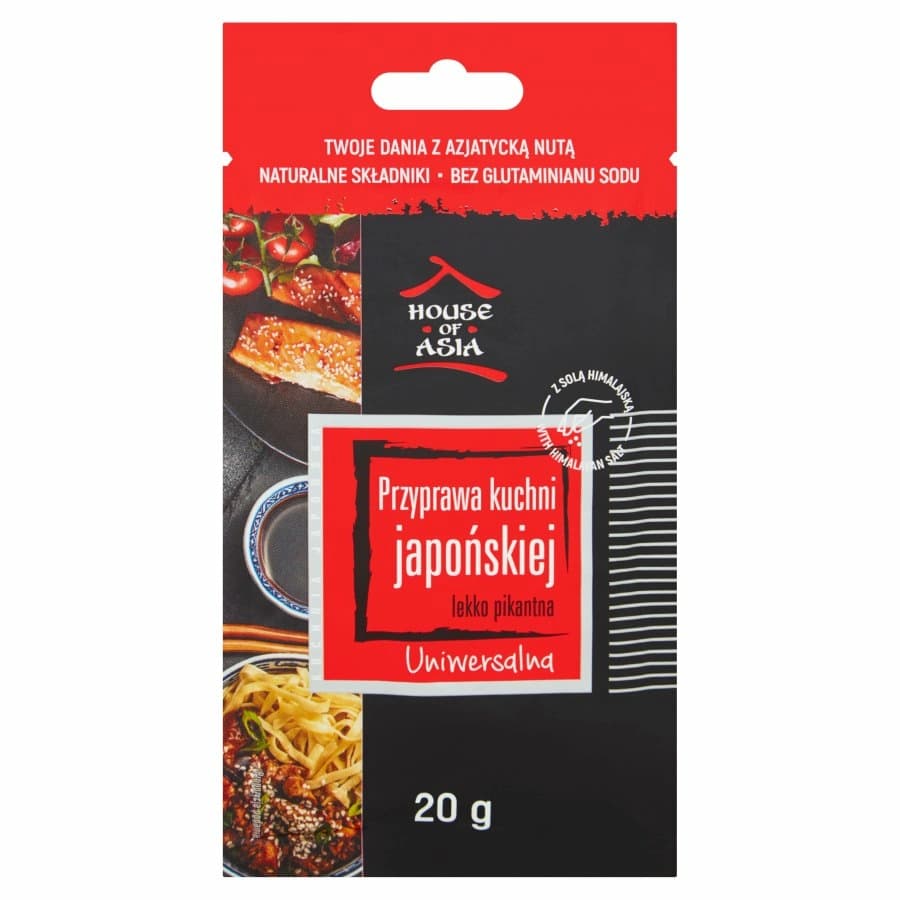 HOUSE OF ASIA Przyprawa kuchni japońskiej lekko pikantna 20 g