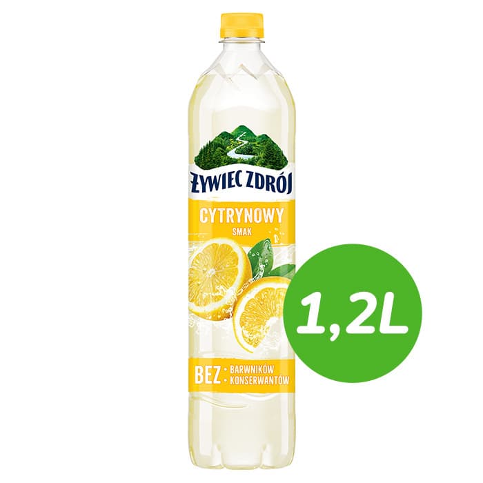 ŻYWIEC ZDRÓJ Napój niegazowany z nutą cytryny 1200 ml
