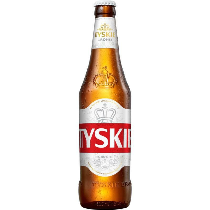 TYSKIE Piwo jasne Gronie butelka 500 ml