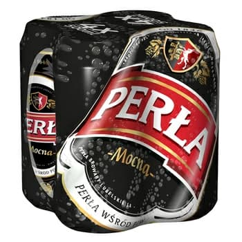 PERŁA Piwo Mocna 4x500 ml 2000 ml