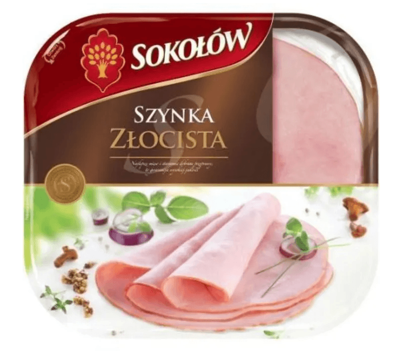 SOKOŁÓW Szynka złocista 148 g