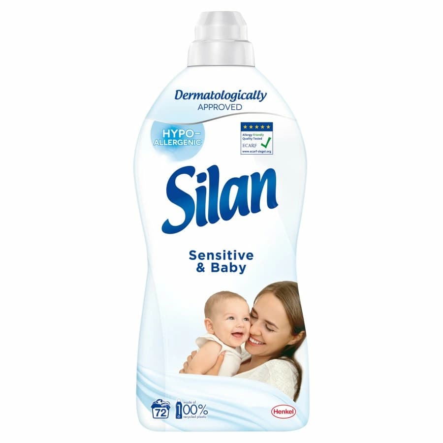 SILAN Płyn do płukania Sensitive & Baby 1800 ml