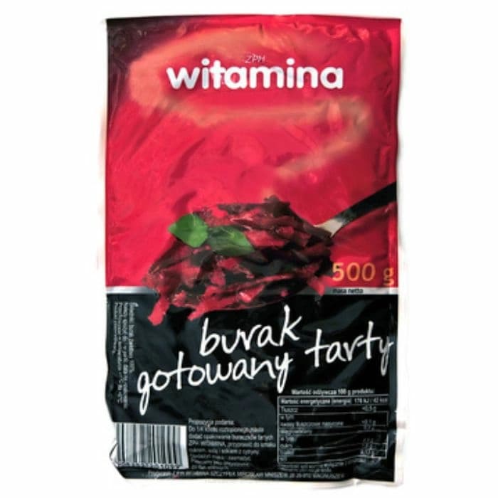 WITAMINA Buraki gotowane tarte 500 g