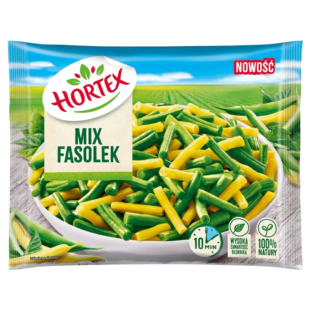 HORTEX Fasolka szparagowa mix mrożona 450 g