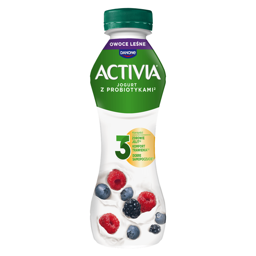 DANONE ACTIVIA Jogurt owoce leśne 280 g