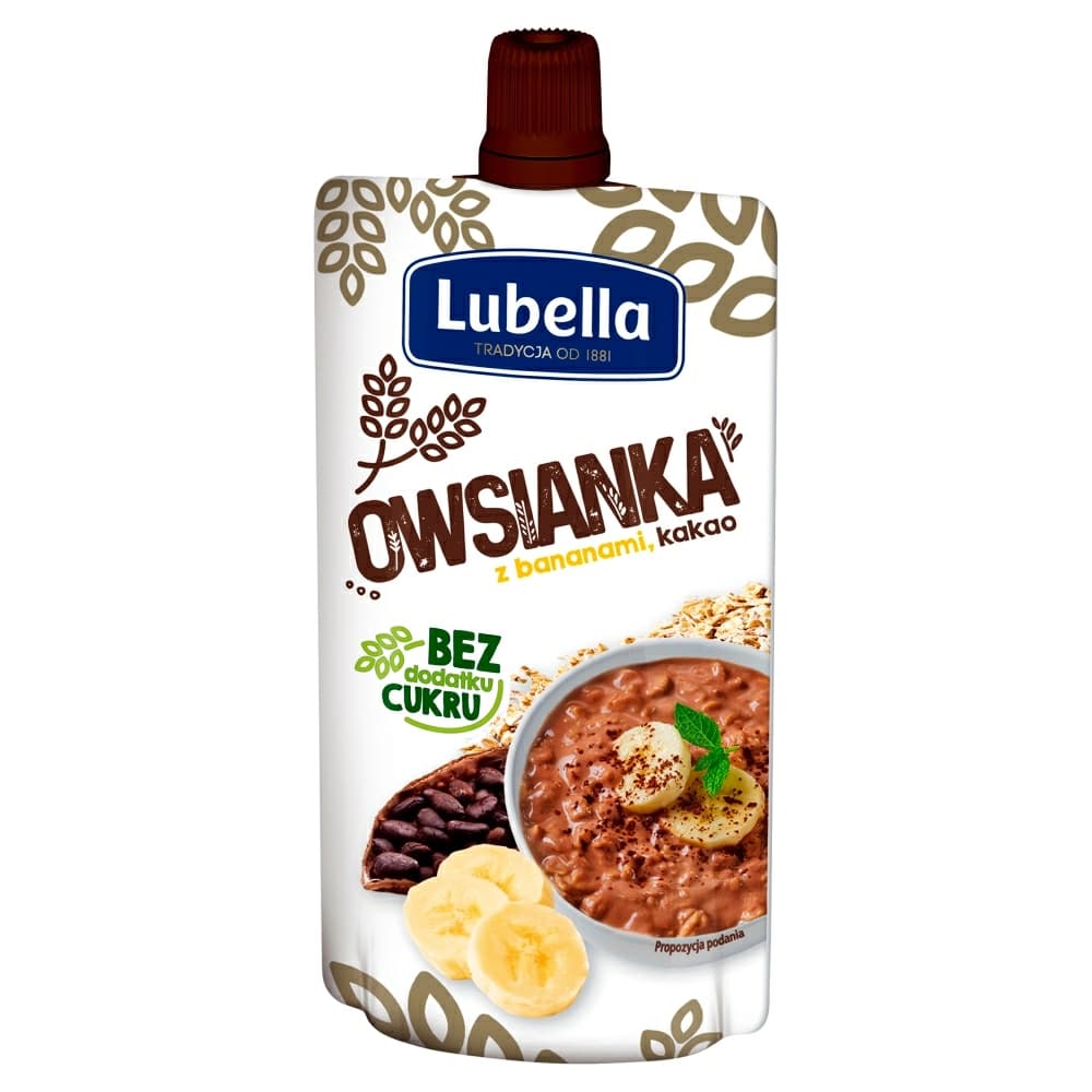 LUBELLA Owsianka z bananami i kakao 100 g