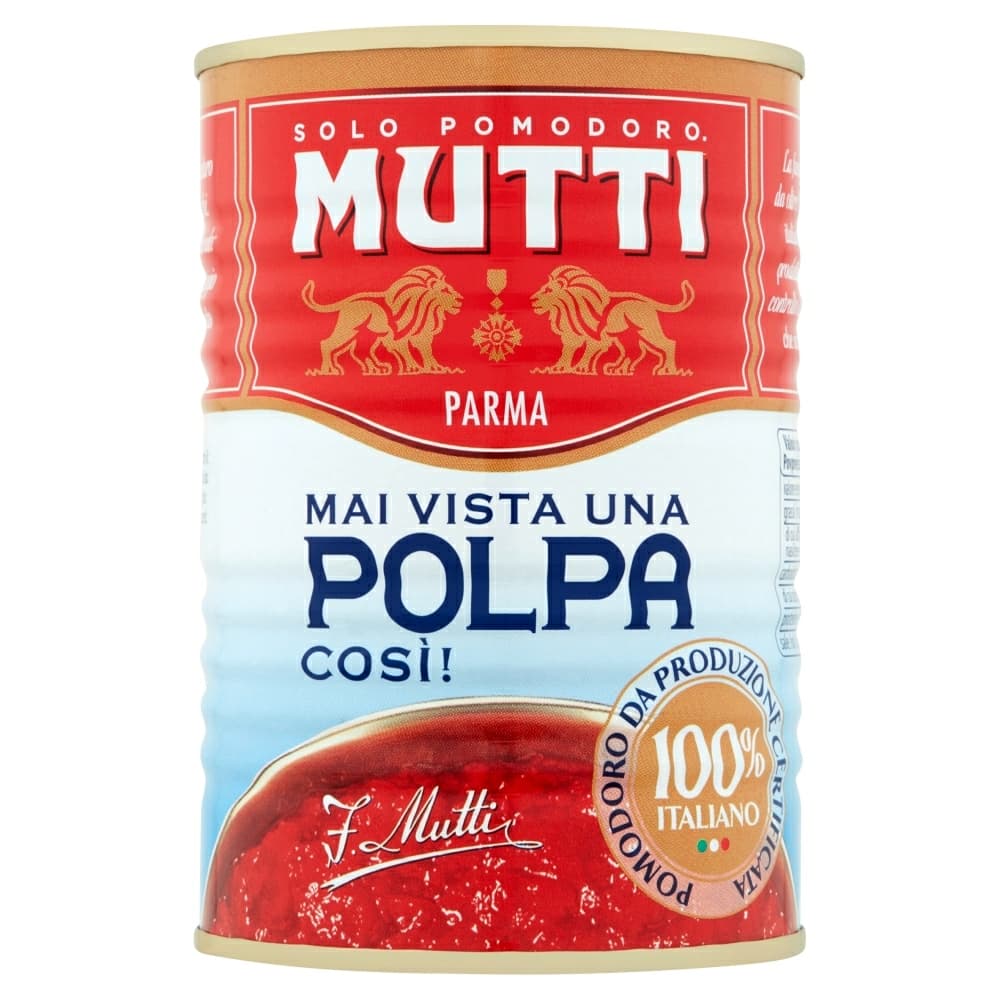 MUTTI Pulpa pomidory krojone 400 g