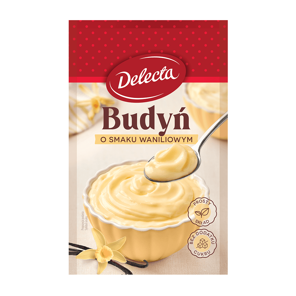 DELECTA Budyń smak waniliowy 40 g