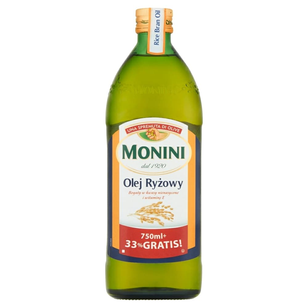 MONINI Olej ryżowy 1000 ml