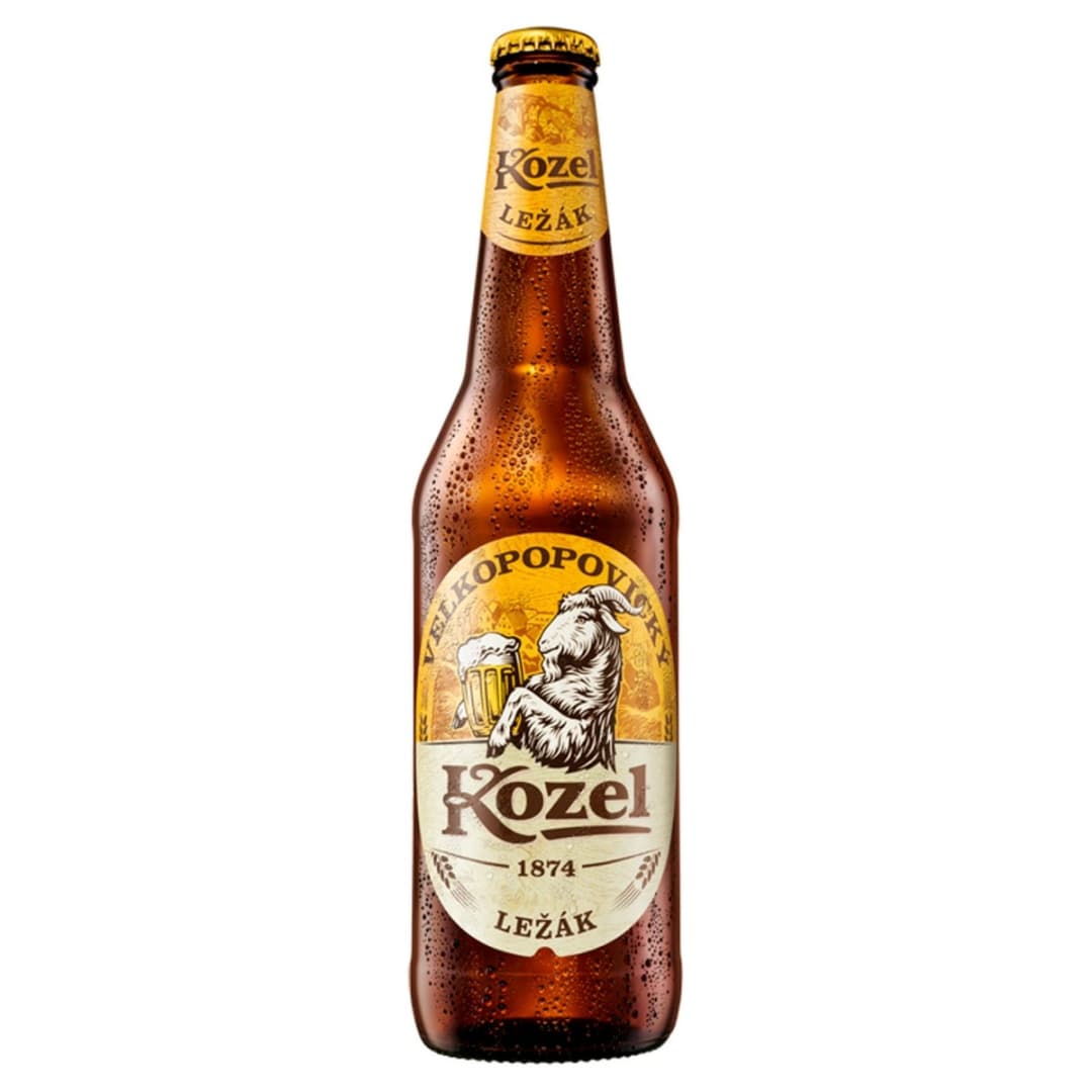 KOZEL Piwo jasne Ležák butelka 500 ml