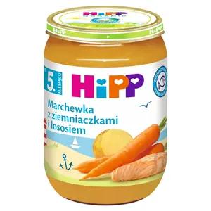 HIPP BIO Marchewka z ziemniaczkami i łososiem po 5. miesiącu BIO