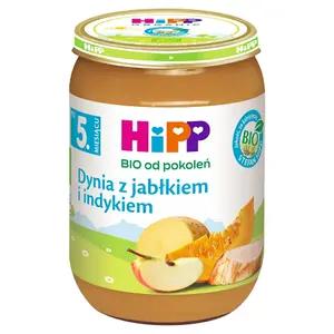 HIPP BIO Dynia z jabłkiem i indykiem po 5. miesiącu BIO