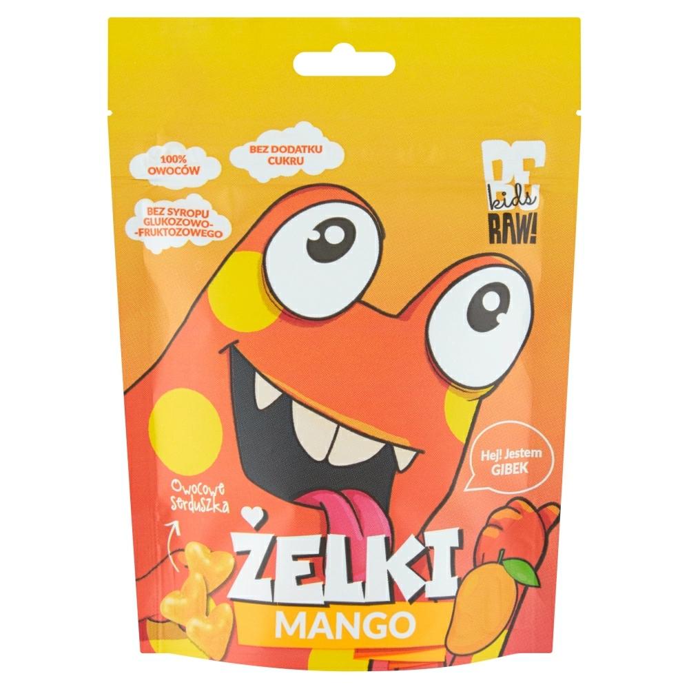 BE RAW! KIDS Żelki mango