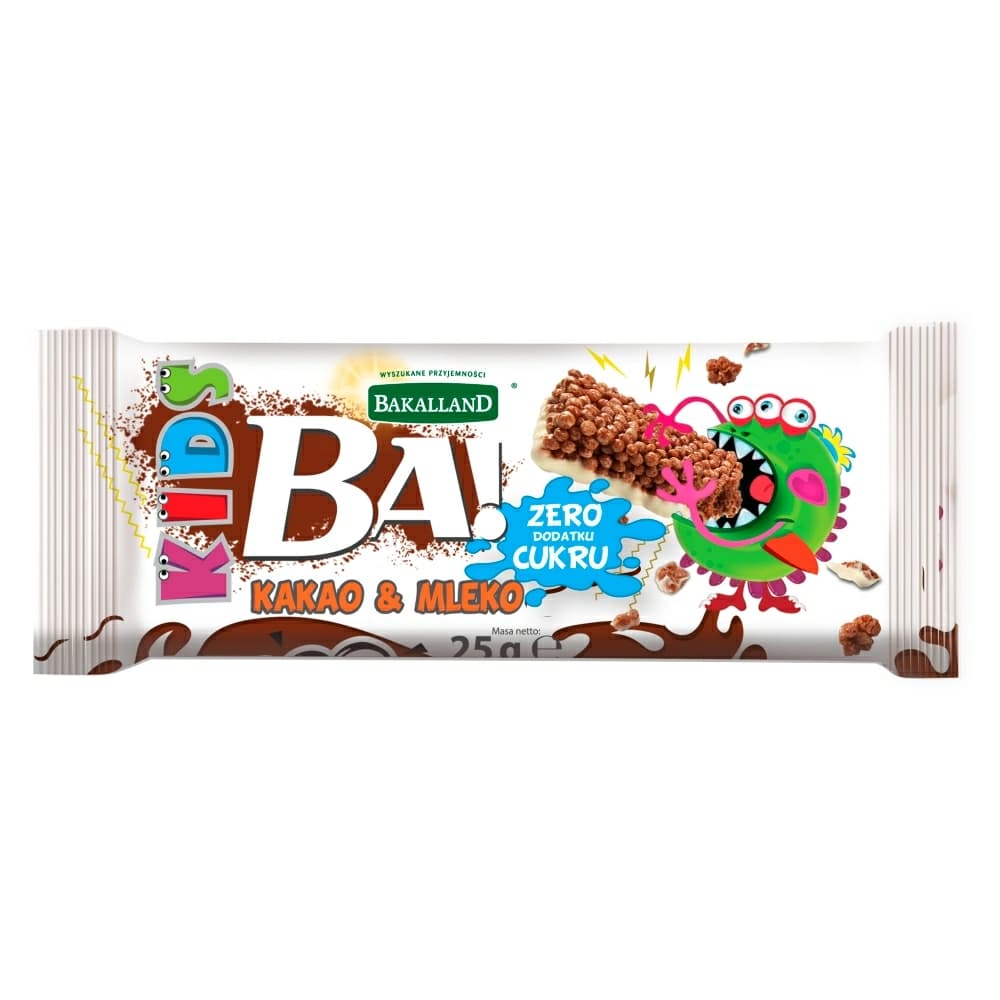 BAK BA! Baton KIDS! Kakao&mleko 25g v2