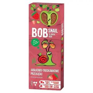BOB SNAIL Przekąska jabłko-truskawkowa z owoców bez dodatku cukru