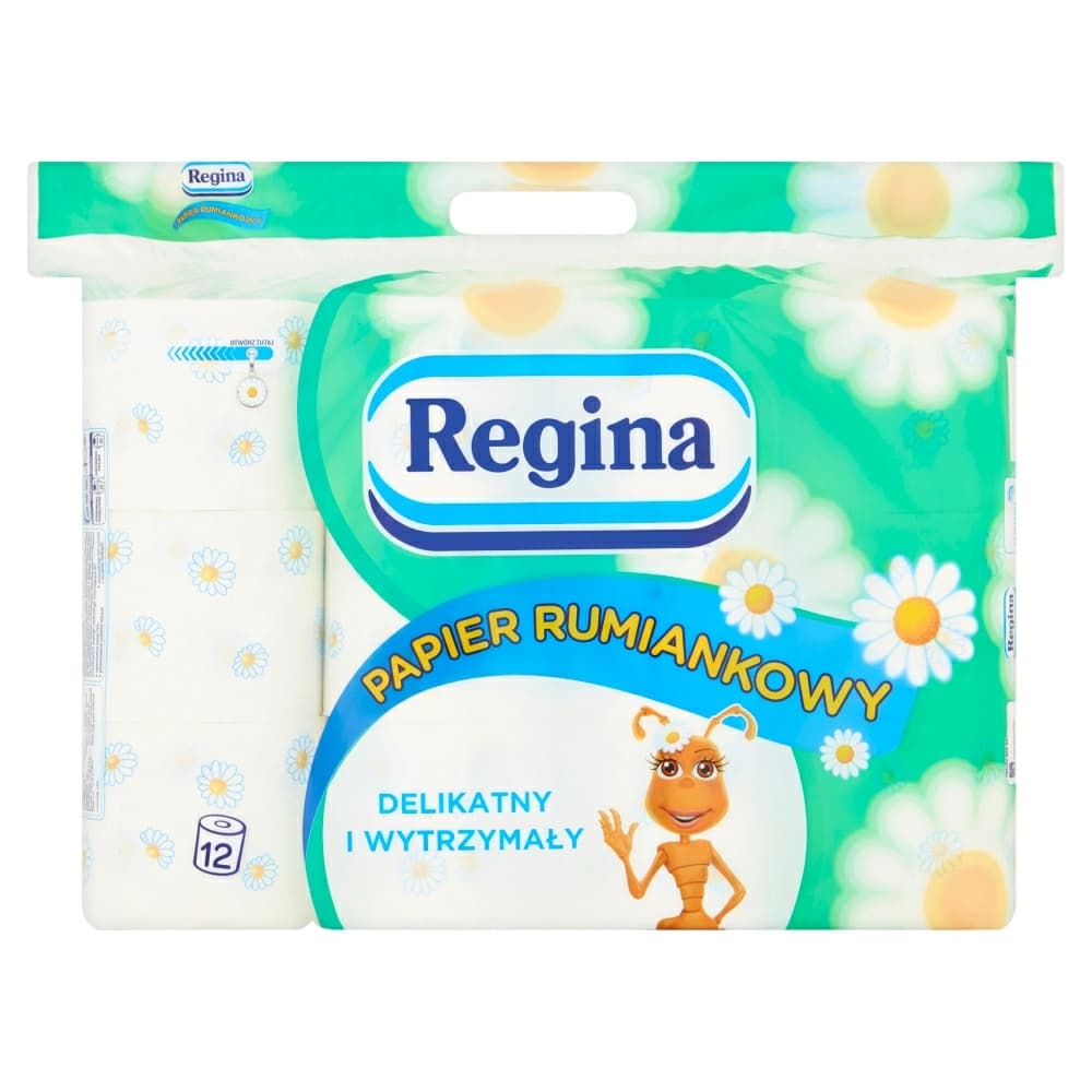 REGINA Papier toaletowy rumiankowy 12 rolek