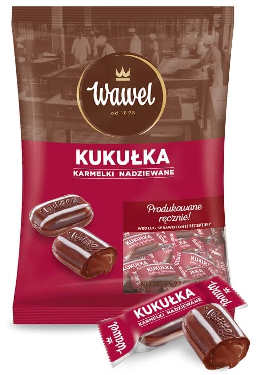 WAWEL Kukułka karmelki nadziewane 1000 g
