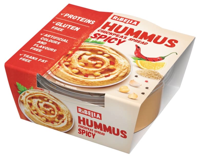 RIBELLA Hummus pikantny VEGE 80 g