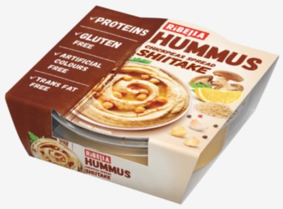 RIBELLA Hummus z shitake VEGE 80 g