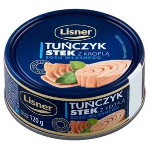 LISNER Tuńczyk stek z kroplą sosu własnego