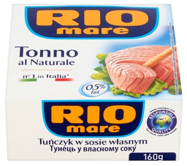 RIO MARE Tuńczyk w sosie własnym