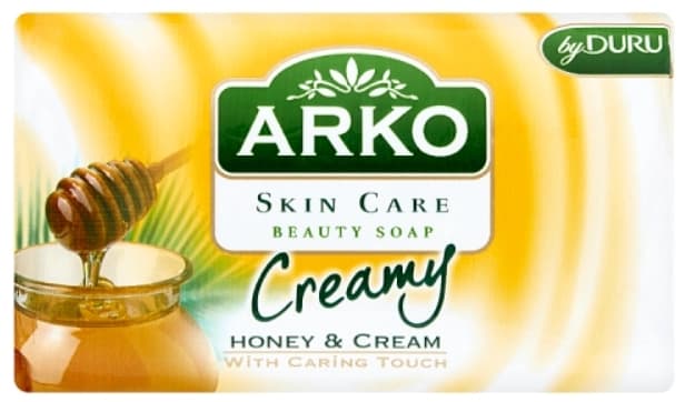 ARKO SKIN CARE CREAMY Równoważące mydło kosmetyczne miód i krem 90 g