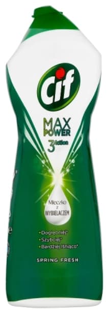 CIF MAX POWDER Mleczko z wybielaczem Spring Fresh 1001 g