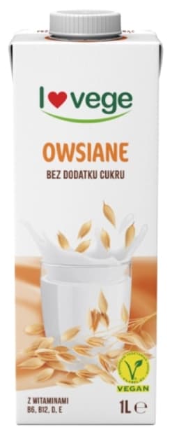 LOVEGE Napój owsiany z witaminami VEGE 1000 ml