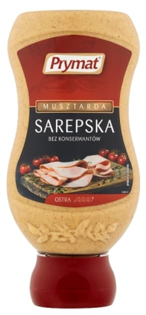 PRYMAT Musztarda sarepska w tubie 300 g