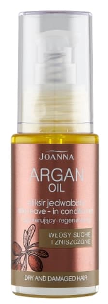 JOANNA Argan Oil Eliksir jedwabisty regenerujący 30 ml