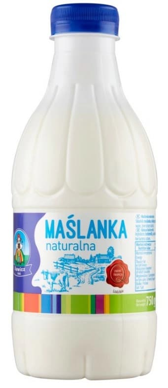 ŁOWICZ Maślanka naturalna 750 ml