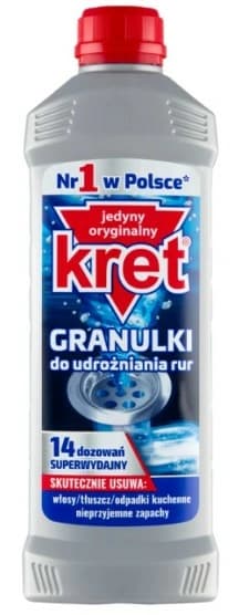 KRET Granulki do udrożniania rur 560 g