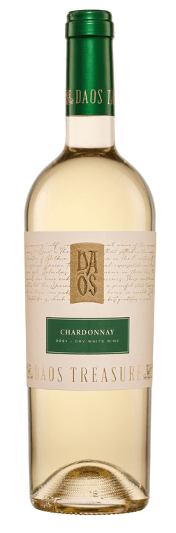 CHARDONNAY Wino Treasure Daos białe wytrawne