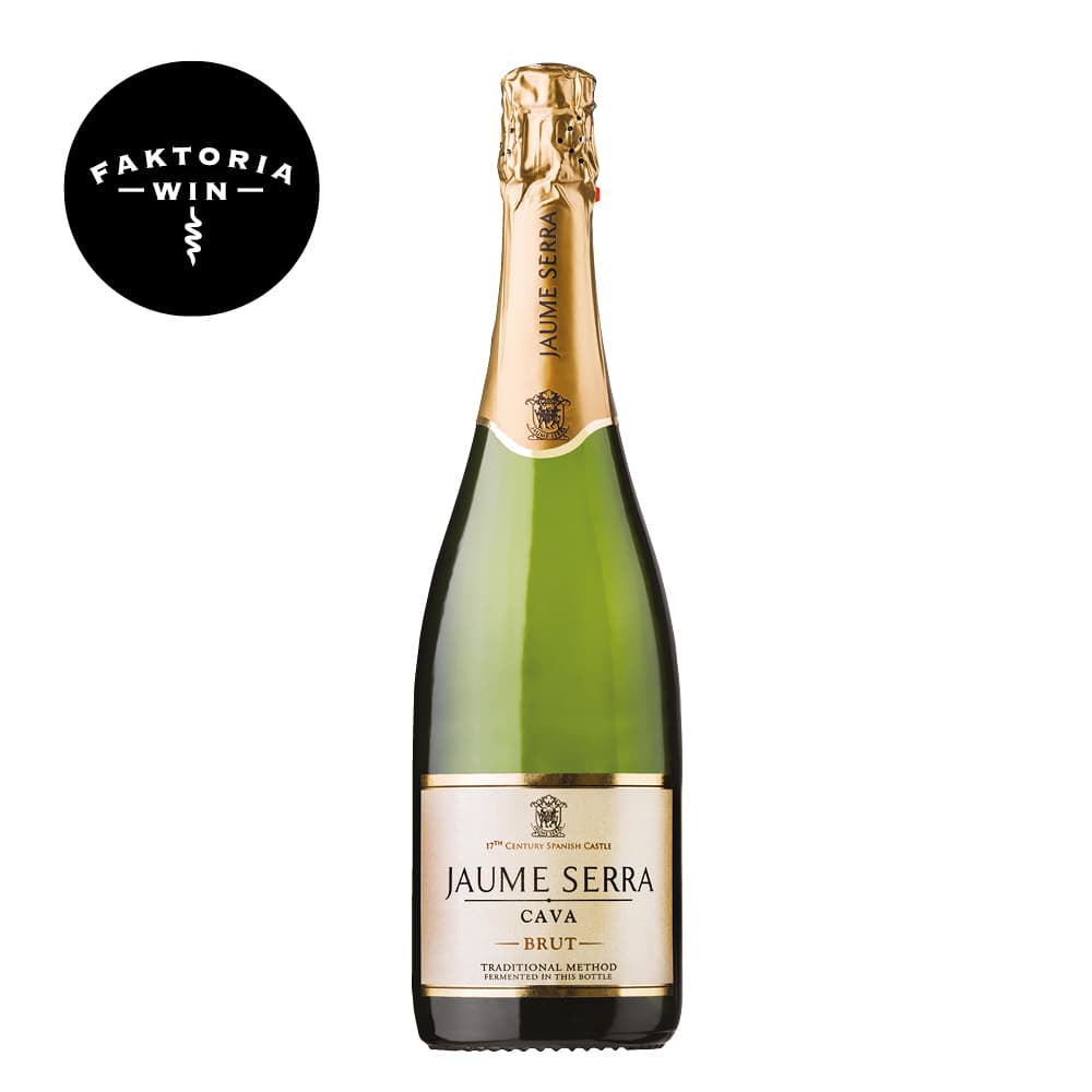 JAUME SERRA Wino Cava brut białe wytrawne musujące 750 ml