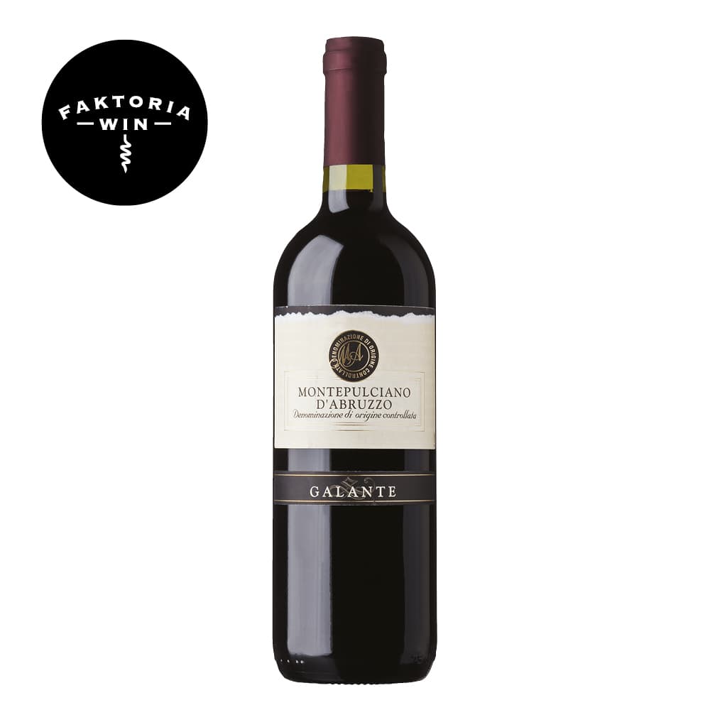 GALANTE Wino Montepulciano D'Abruzo czerwone wytrawne 750 ml