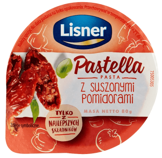 LISNER PASTELLA Pasta z suszonymi pomidorami 80 g
