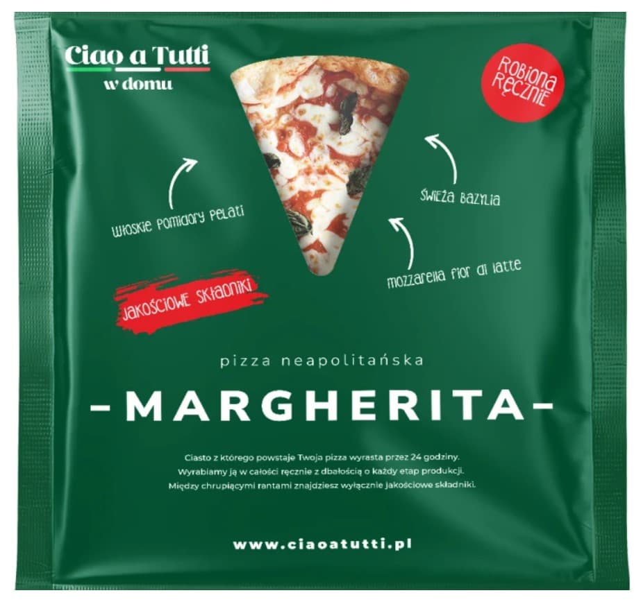 CIAO A TUTTI Pizza Margherita 350 g