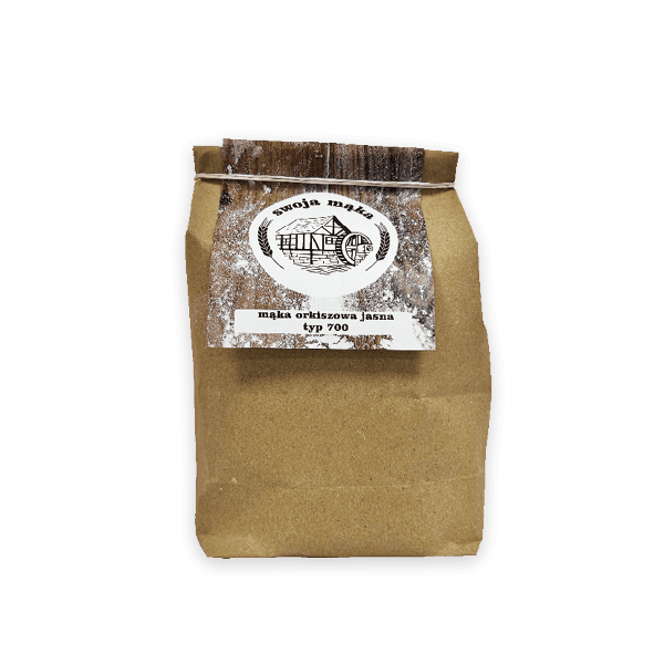 SWOJA MĄKA Mąka orkiszowa jasna typ 700 1000 g