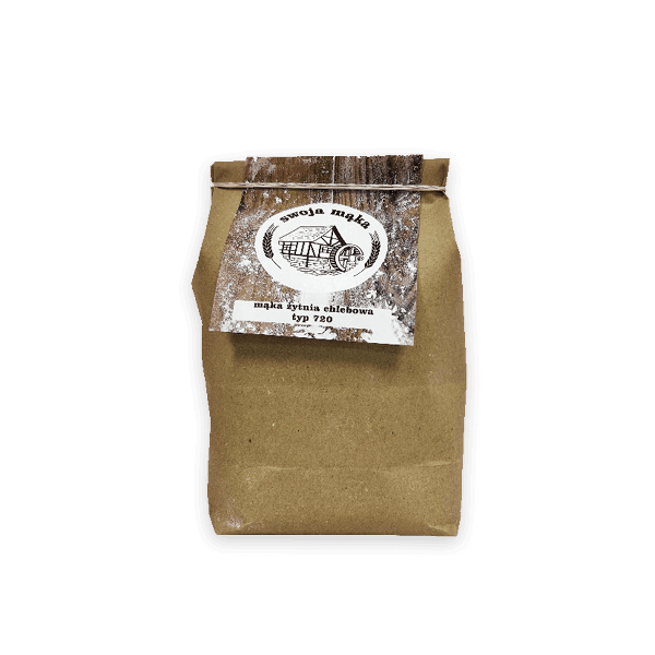 SWOJA MĄKA Mąka żytnia chlebowa typ 720 1000 g