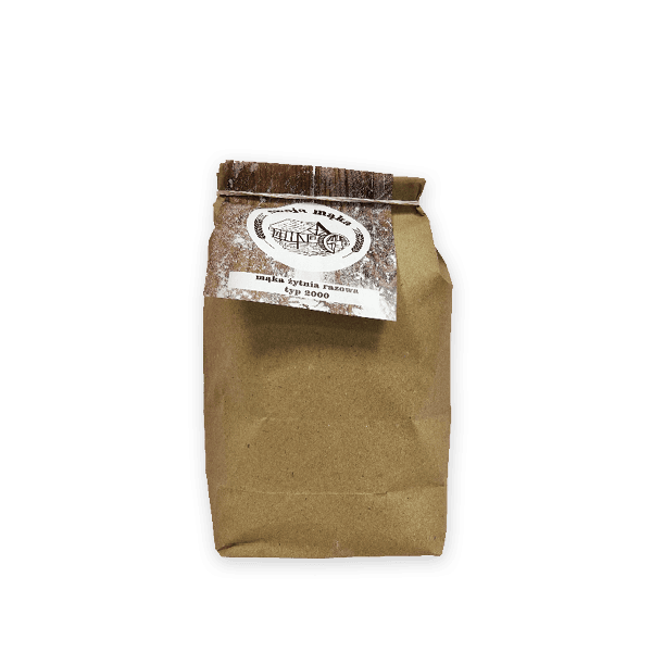 SWOJA MĄKA Mąka żytnia razowa typ 2000 1000 g