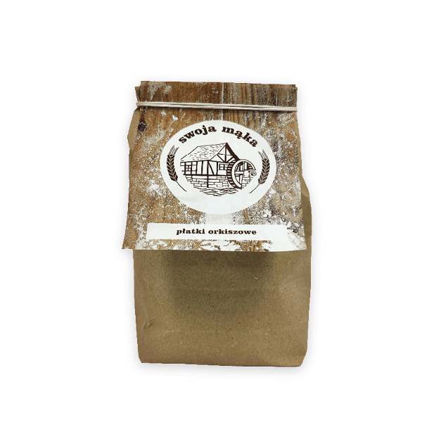 SWOJA MĄKA Płatki orkiszowe 500 g