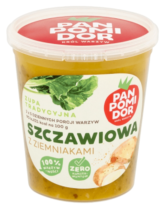 PAN POMIDOR Zupa szczawiowa z ziemniakami 400 g