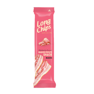 LONG CHIPS Chipsy ziemniaczane o smaku bekonu