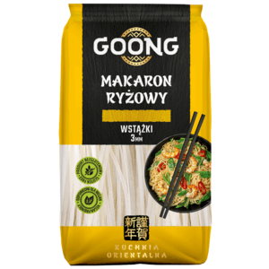 GOONG Makaron ryżowy wstążki 3mm