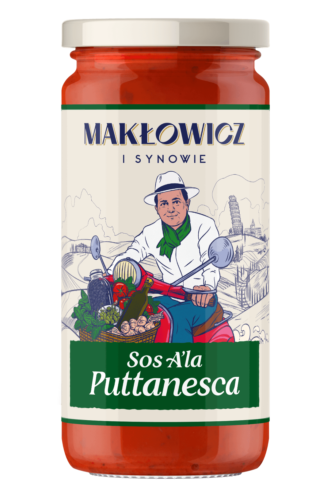MAKŁOWICZ I SYNOWIE Sos puttanesca (sos włoski)
