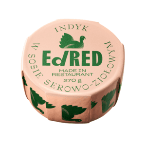 ED RED Konserwa indyk w sosie serowo-ziołowym 270 g