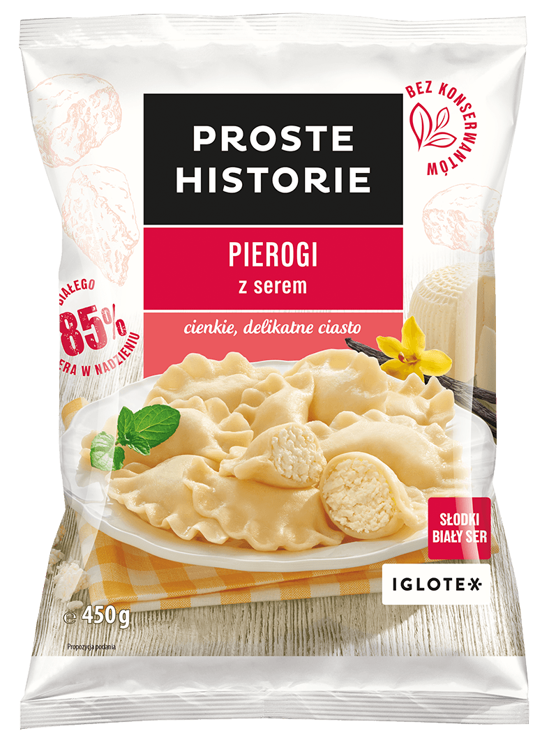 PROSTE HISTORIE Pierogi Z Serem 450g
