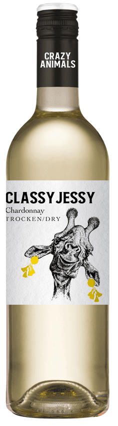 CLASSY JESSY Wino Chardonnay białe wytrawne